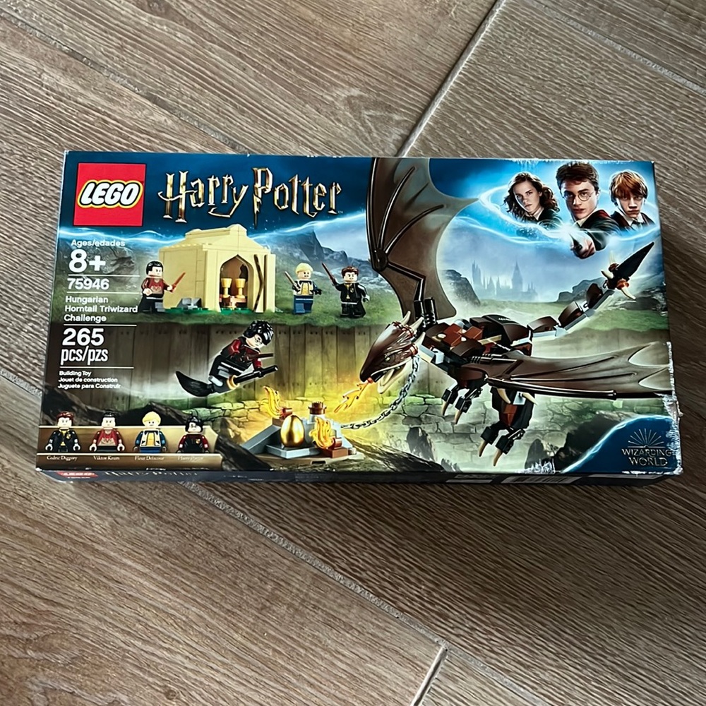 Harry Potter Hungarian horntail tri wizard challenge